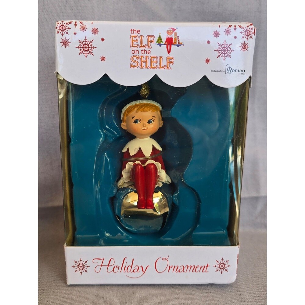 2013 Barnes and Noble ELF ON THE SHELF Christmas Ornament